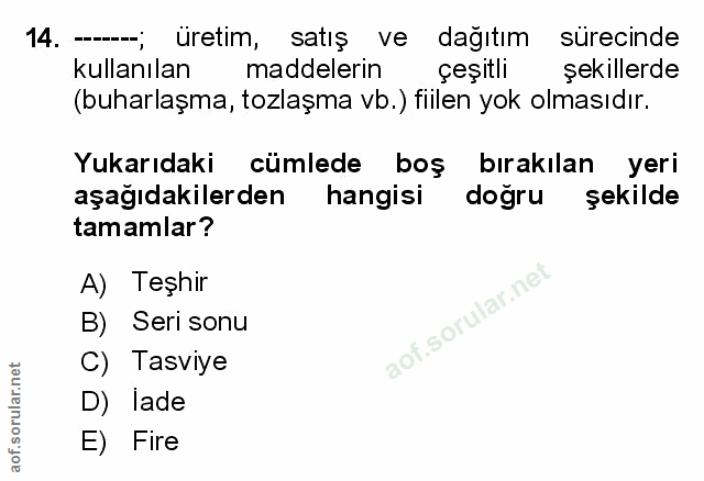 Soru 14