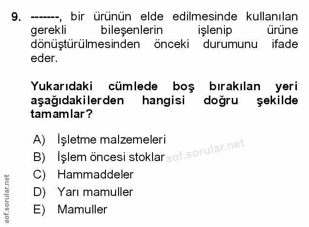 Soru 9
