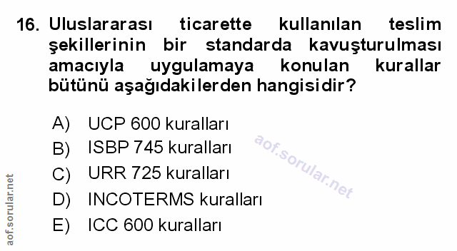 Soru 16