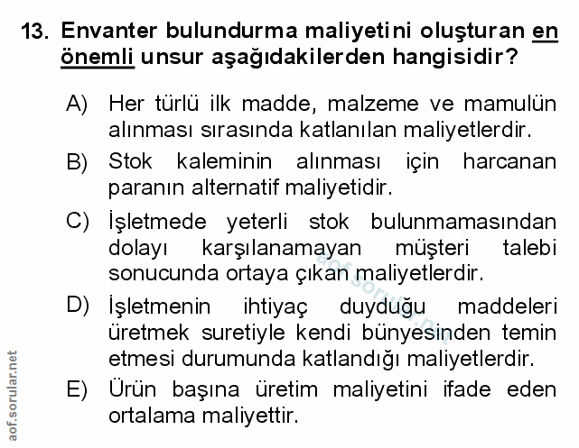 Soru 13