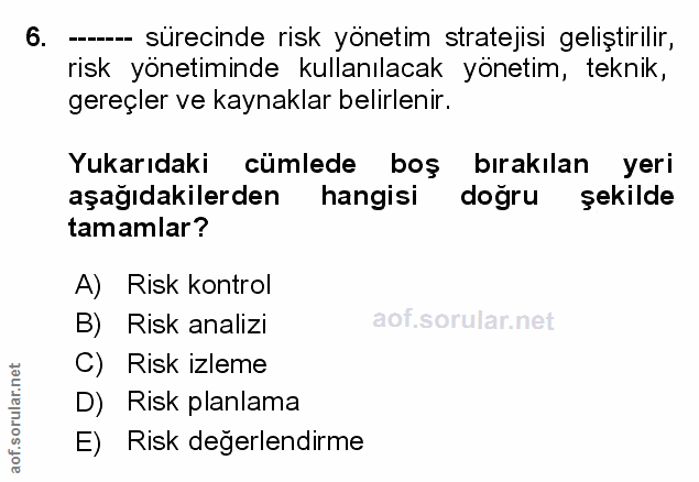 Soru 6