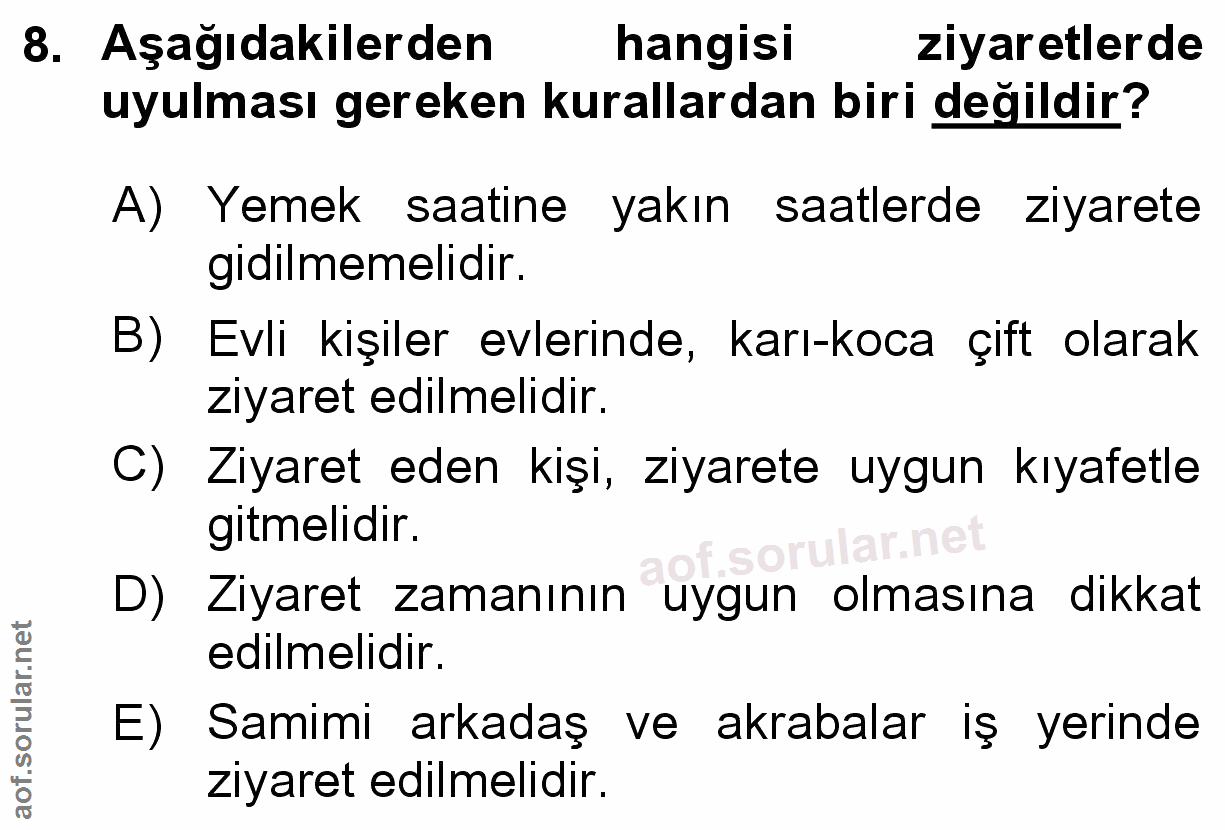 Soru 8