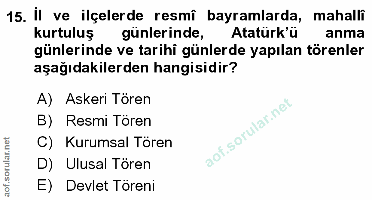 Soru 15