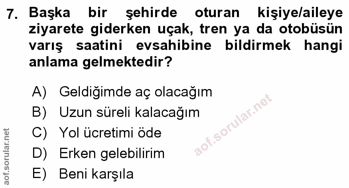 Soru 7