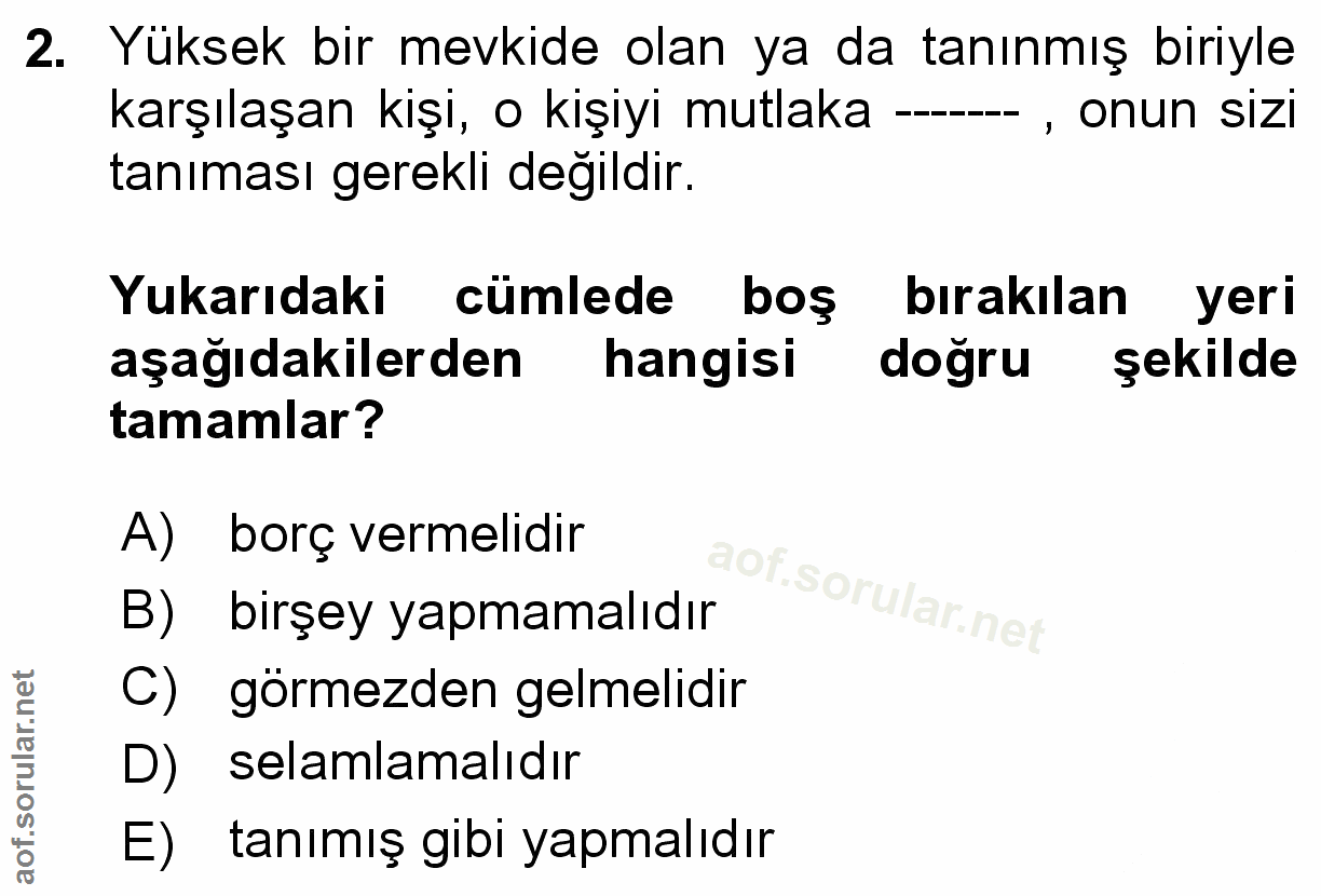Soru 2