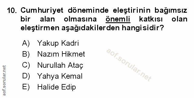 Soru 10