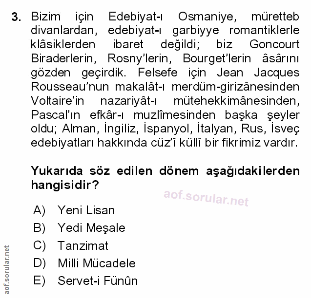 Soru 3