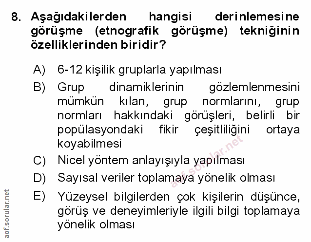 Soru 8