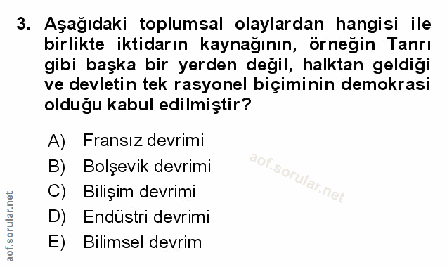 Soru 3