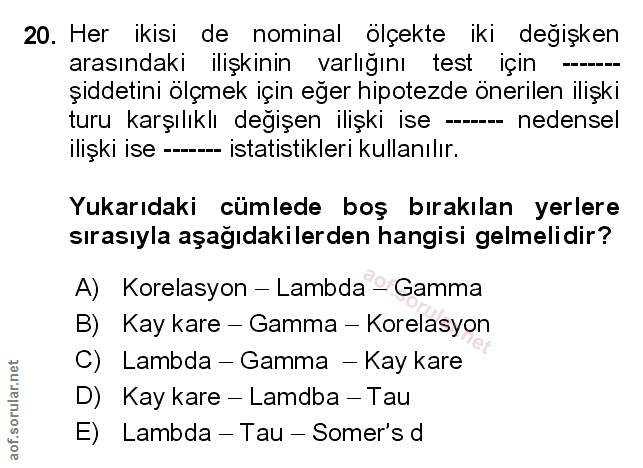 Soru 20