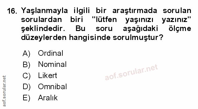 Soru 16