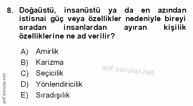 Soru 8