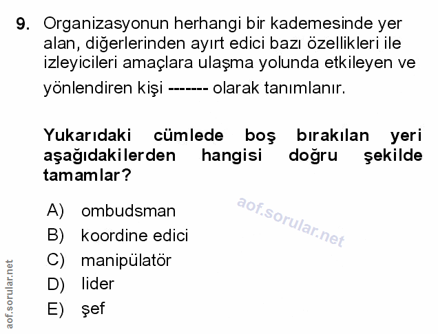 Soru 9