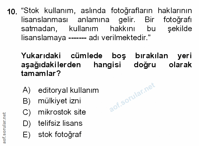 Soru 10