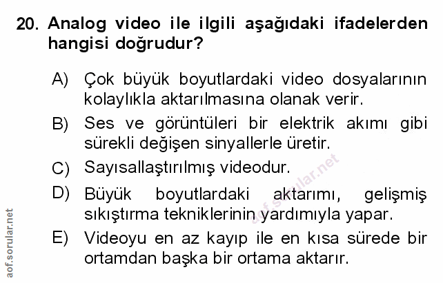 Soru 20