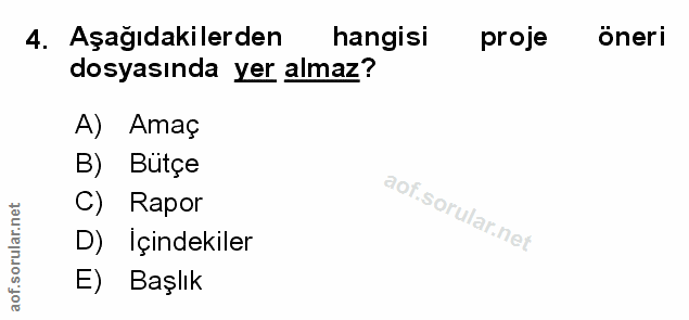 Soru 4