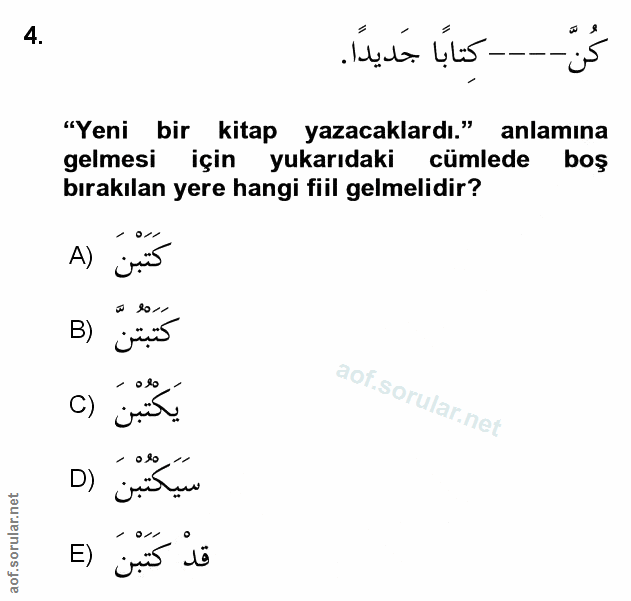 Soru 4