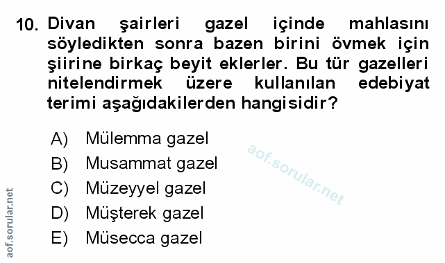 Soru 10