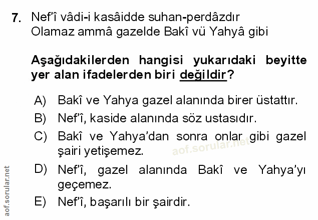 Soru 7