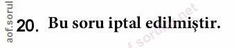 Soru 20