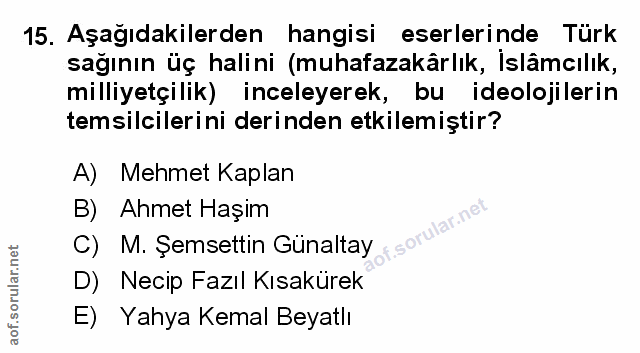 Soru 15