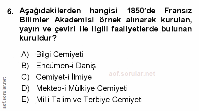 Soru 6