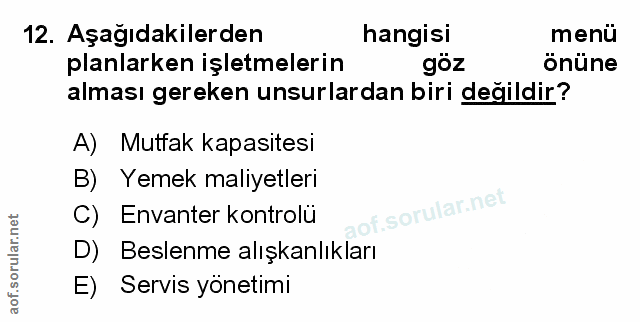 Soru 12
