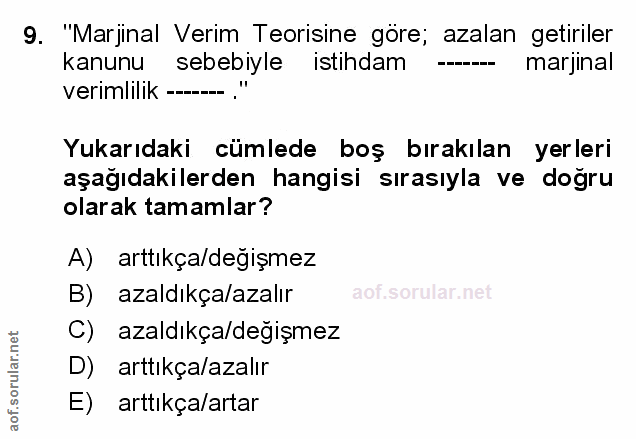 Soru 9