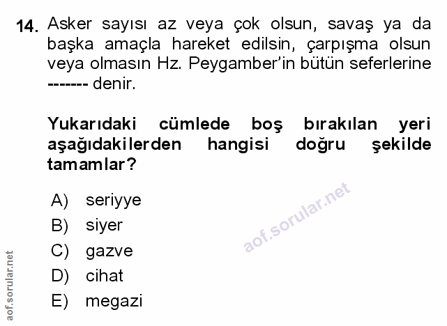 Soru 14