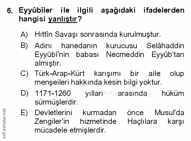 Soru 6