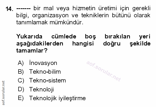Soru 14