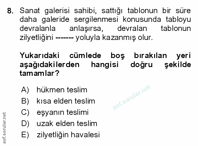 Soru 8