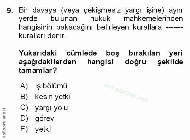 Soru 9