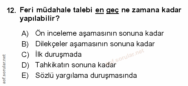 Soru 12