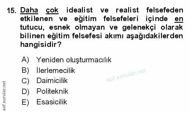 Soru 15
