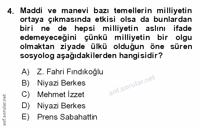 Soru 4