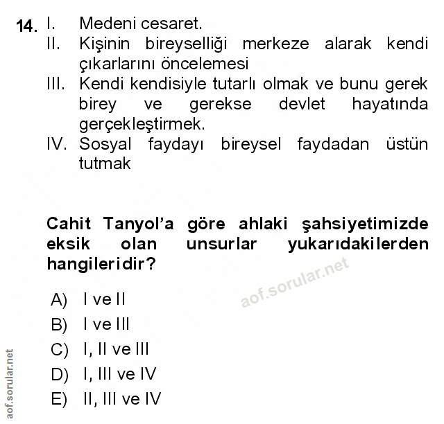 Soru 14