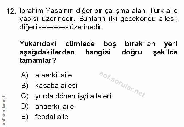 Soru 12