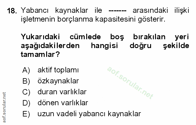Soru 18
