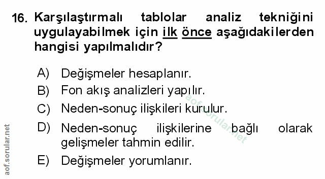 Soru 16