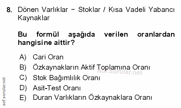 Soru 8