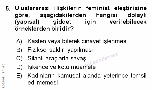 Soru 5