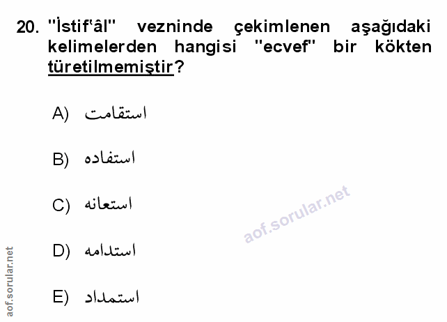 Soru 20