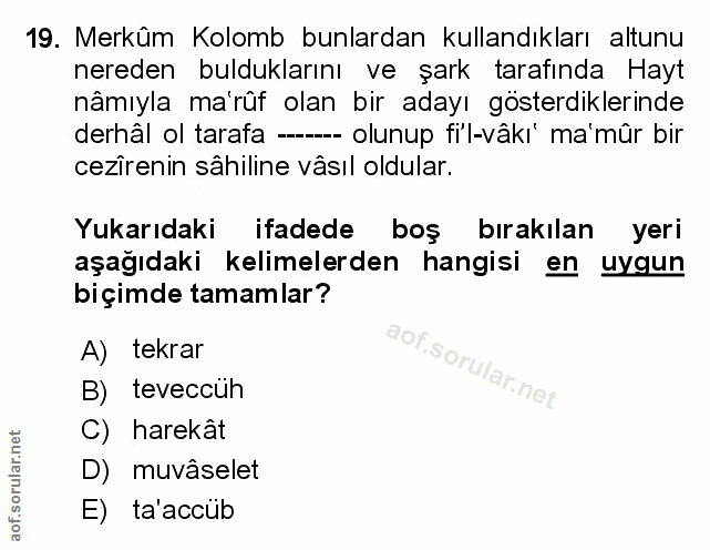 Soru 19