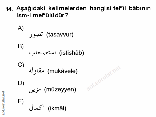 Soru 14