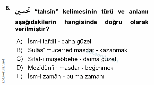 Soru 8