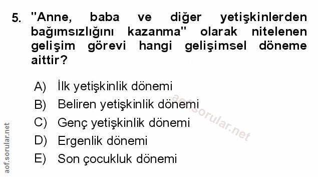 Soru 5