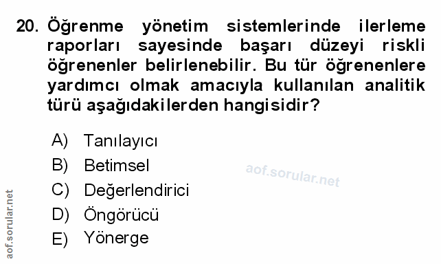 Soru 20