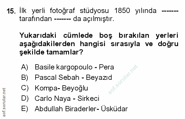 Soru 15