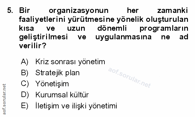 Soru 5